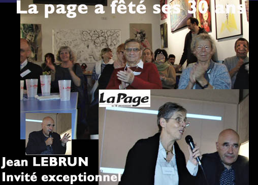 LA PAGE A FÊTÉ SES 30 ANS …le 6 décembre