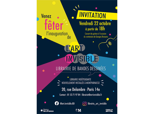 UNE NOUVELLE LIBRAIRIE « L’ART INVISIBLE »
