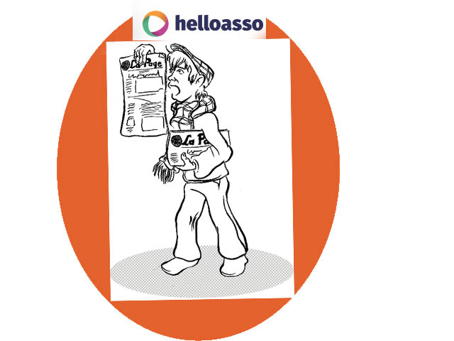 Offrez La Page avec HelloAsso