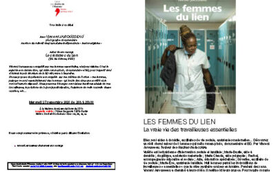 27/09->DEBAT : « LES FEMMES DE LIENS » DE VINCENT JAROUSSEAU