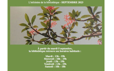 Ouverture de la Bibliothèque Aimé Césaire